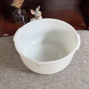 Fire King Classic White Mixing Bowl